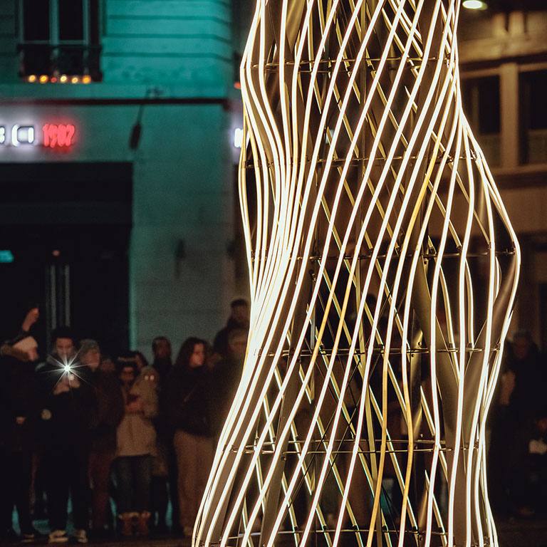 Cymopolée, Luminariste