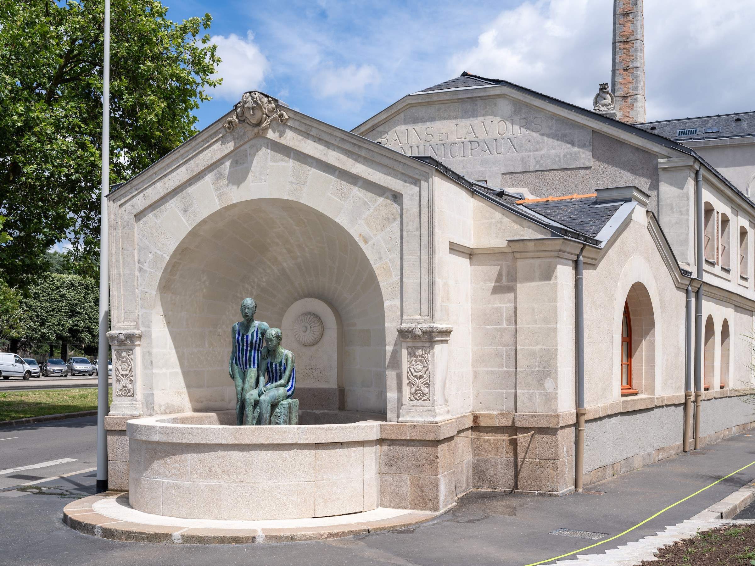 deux baigneuses, Claire Tabouret